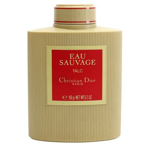 eau sauvage talc